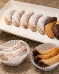 Vanilla Almond Crescent Cookies