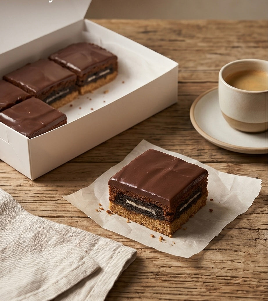 Triple Chocolate Oreo Brownie Bars