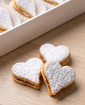 Czech Heart Linzer Cookies