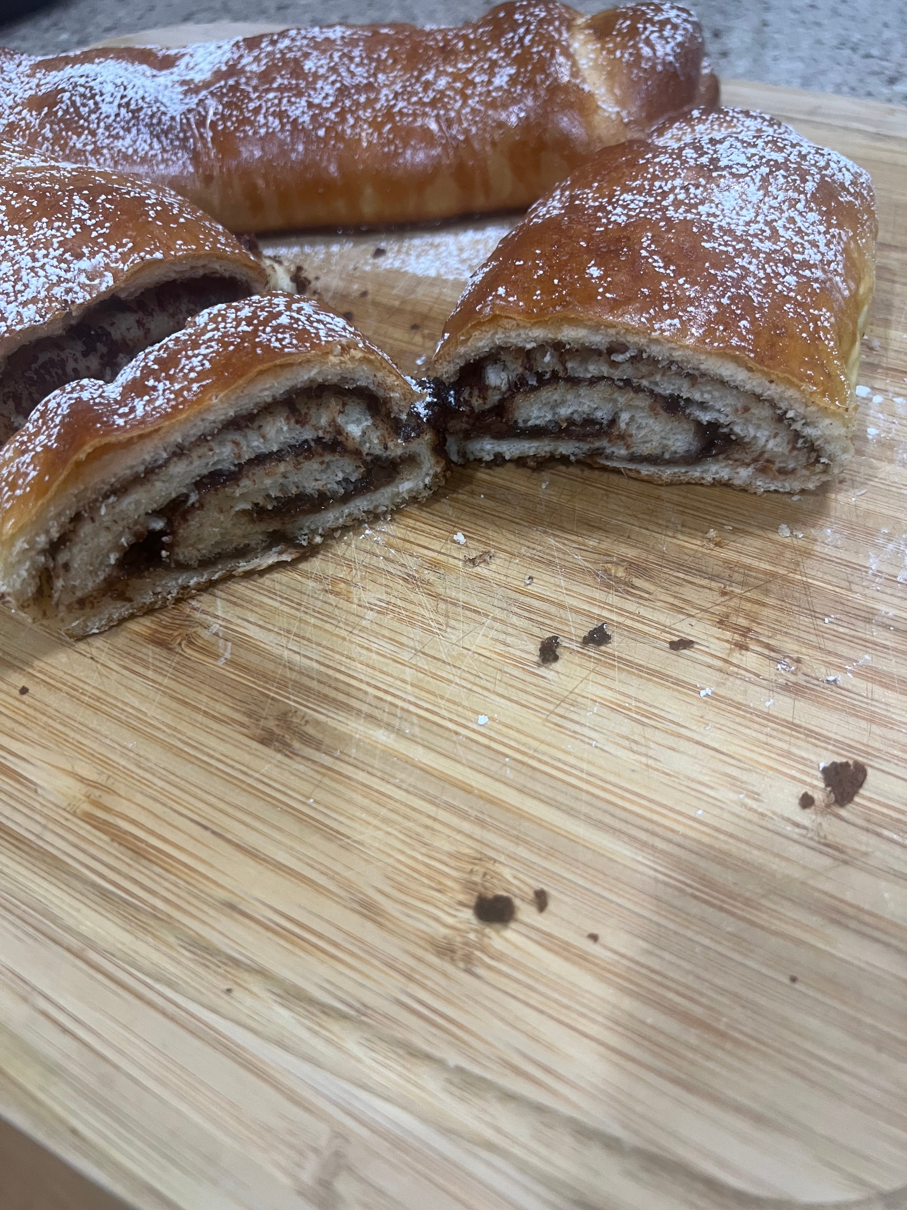 Traditional Czech Poppy Seed Roll