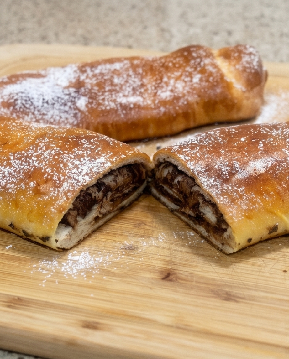 Traditional Czech Poppy Seed Roll