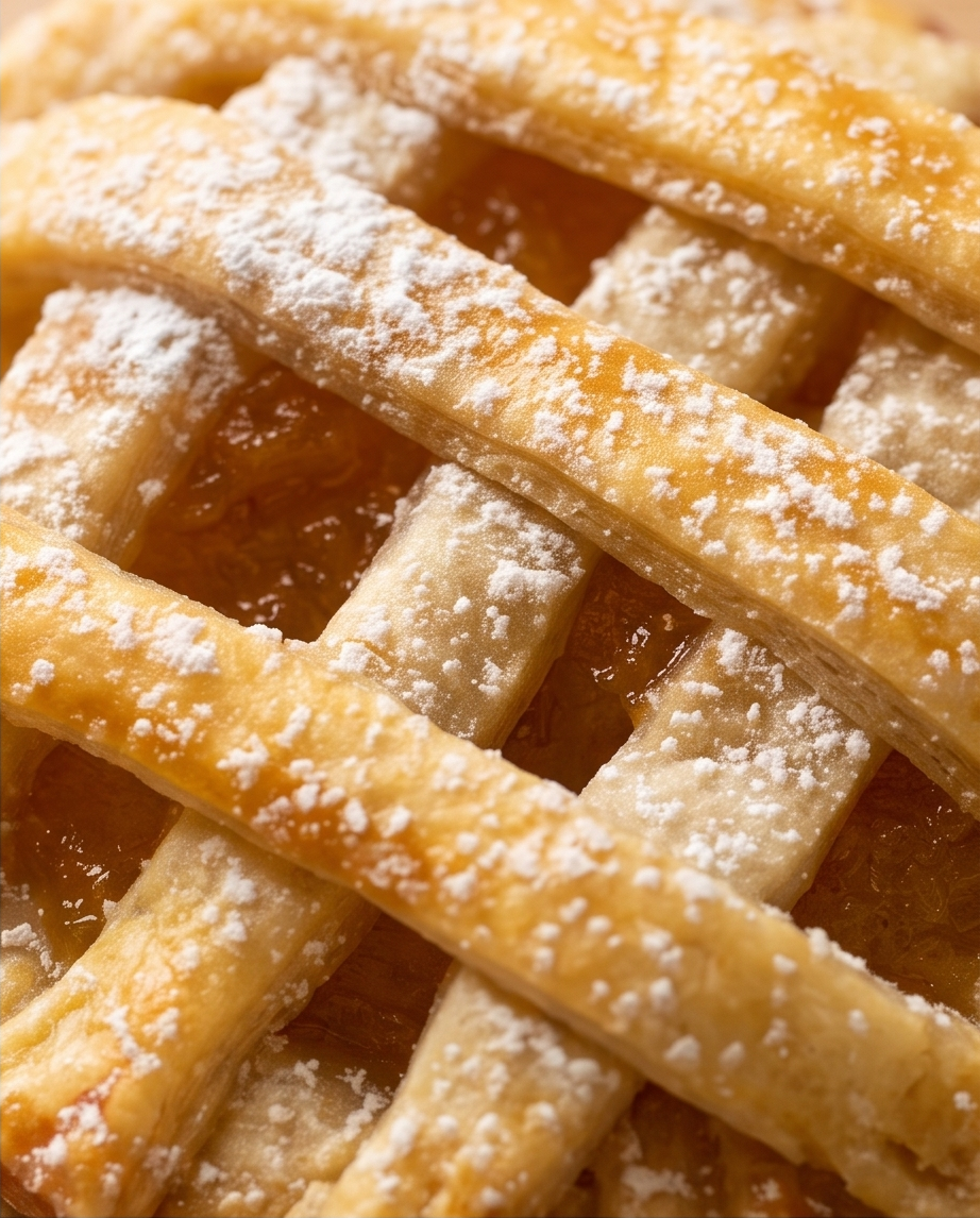 Mini Apple Lattice Pie