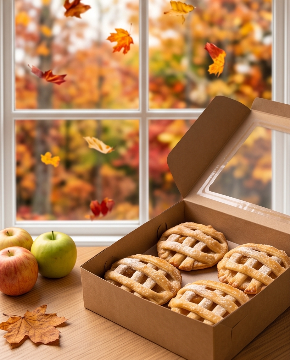 Mini Apple Lattice Pie