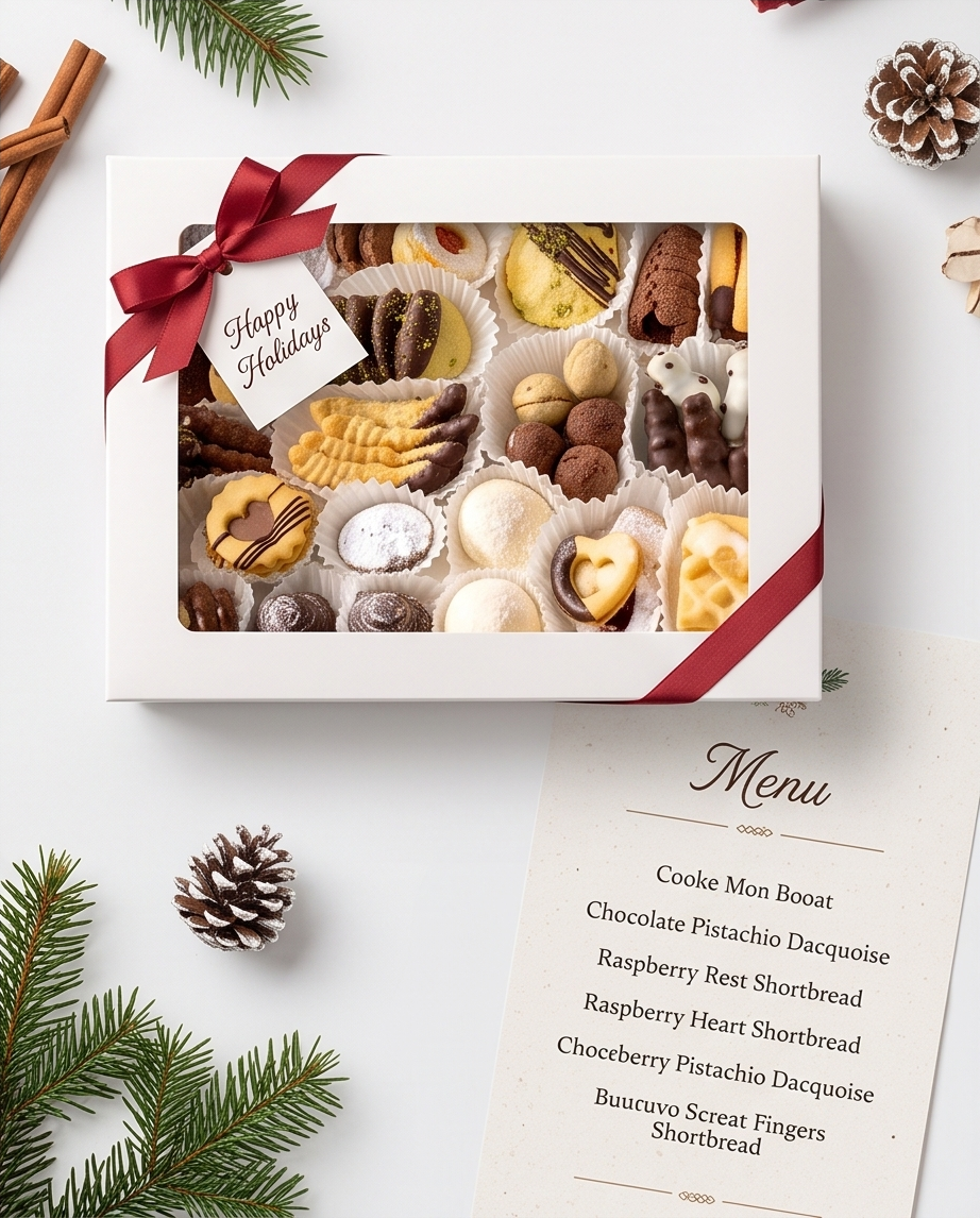 Czech Christmas Cookie Gift Box