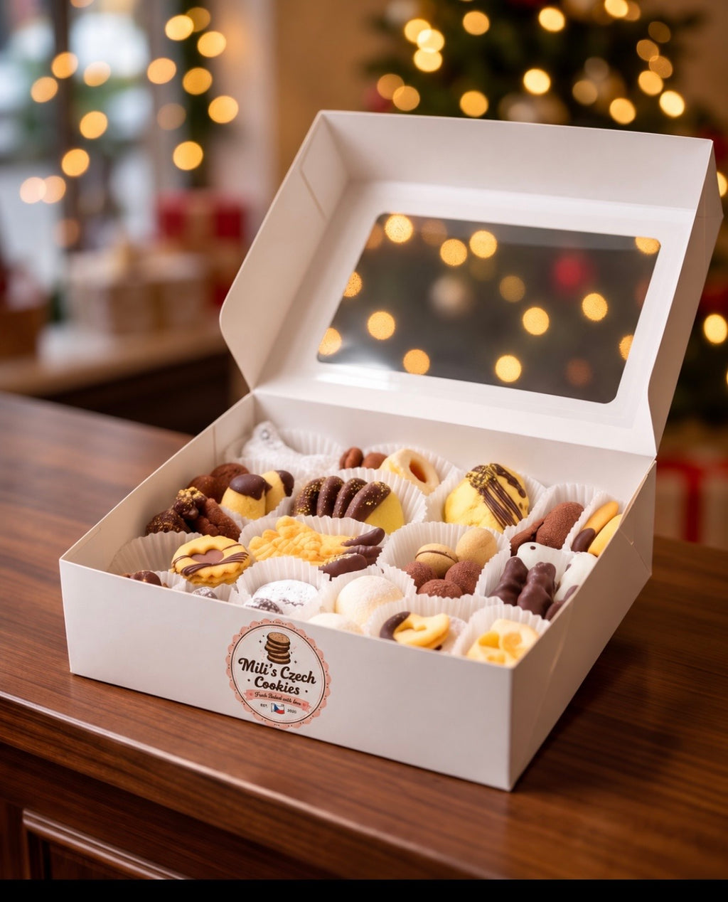 Czech Christmas Cookie Gift Box